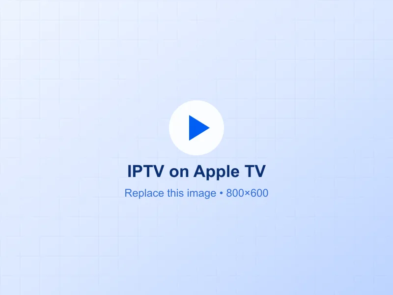 IPTV Apple TV 4K France