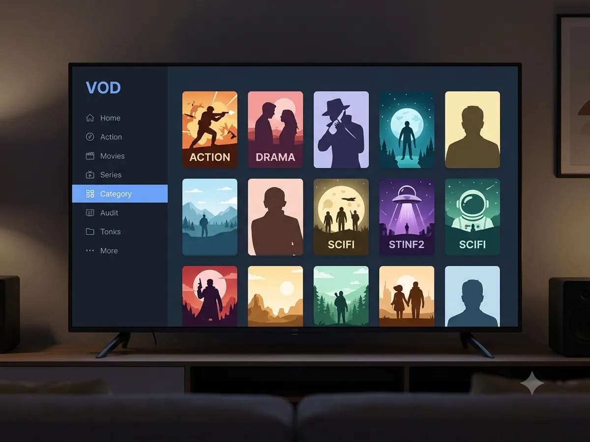 Bibliothèque VOD