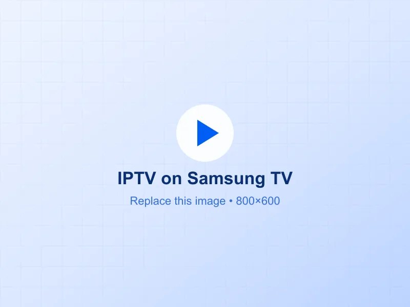 IPTV Samsung Smart TV France