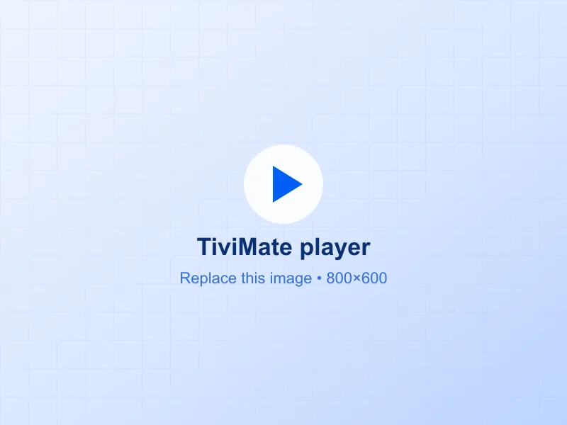 TiviMate IPTV Android TV France